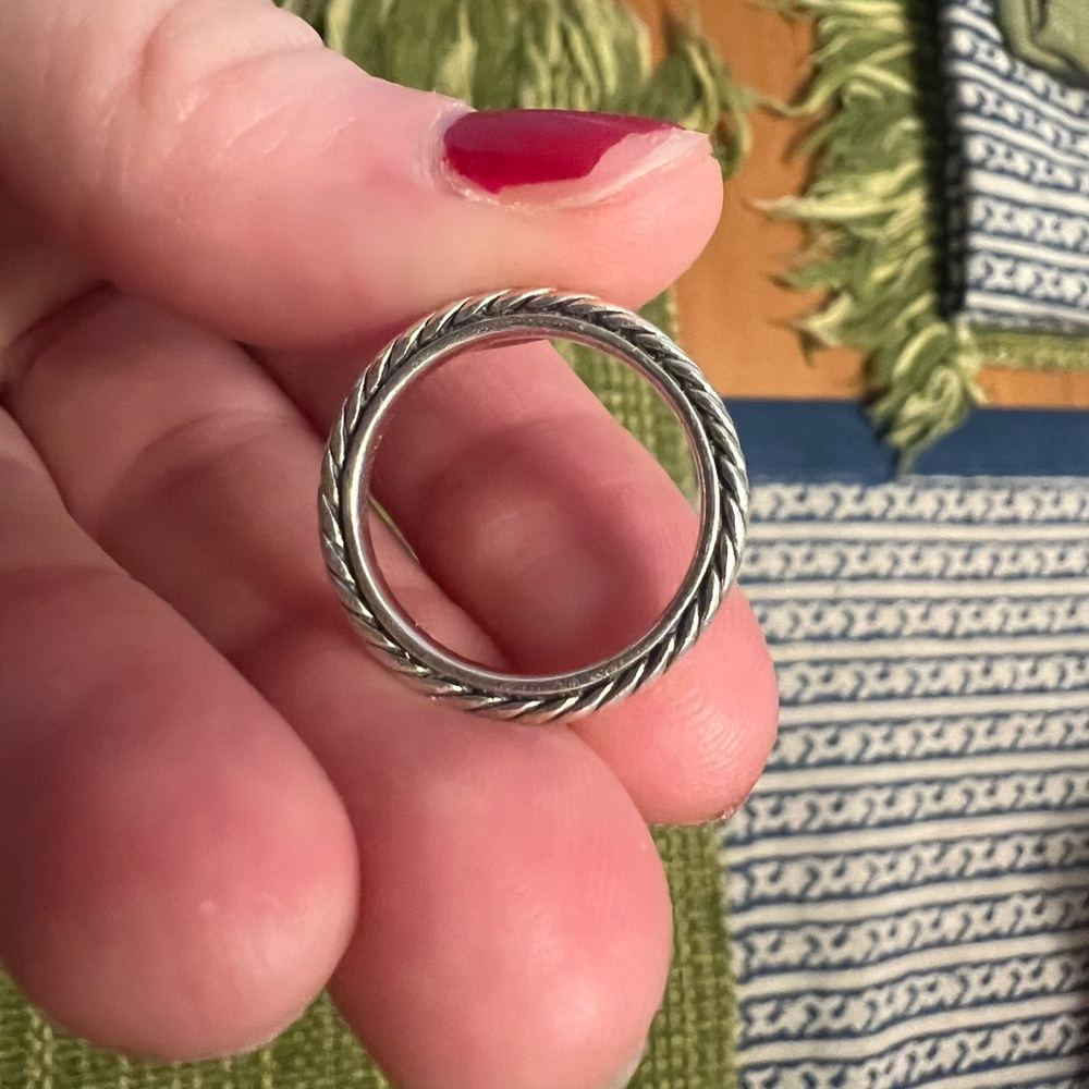 David Yurman Cable Collectibles® Stack Ring
Sterling Silver, 3mm